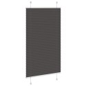 ROLETA PLISOWANA CZARNA 80X150CM SZEROKOŚĆ TKANINY 79,4CM