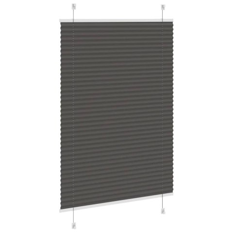 ROLETA PLISOWANA CZARNA 90X100CM SZEROKOŚĆ TKANINY 89,4CM