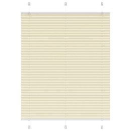 ROLETA PLISOWANA KREMOWA 105X150CM SZEROKOŚĆ TKANINY 104,4CM