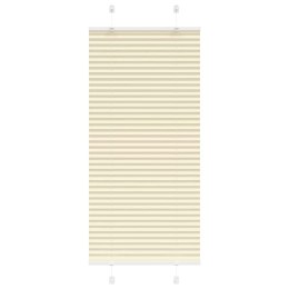 ROLETA PLISOWANA KREMOWA 60X150CM SZEROKOŚĆ TKANINY 59,4CM