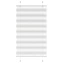 ROLETA PLISOWANA BIAŁA 70X150CM SZEROKOŚĆ TKANINY 69,4CM