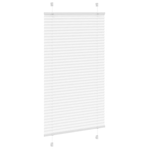ROLETA PLISOWANA BIAŁA 70X150CM SZEROKOŚĆ TKANINY 69,4CM