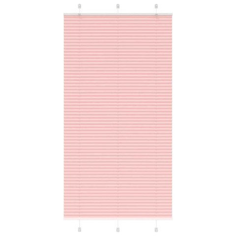 ROLETA PLISOWANA RÓŻOWA 110X200CM SZEROKOŚĆ TKANINY 109,4CM