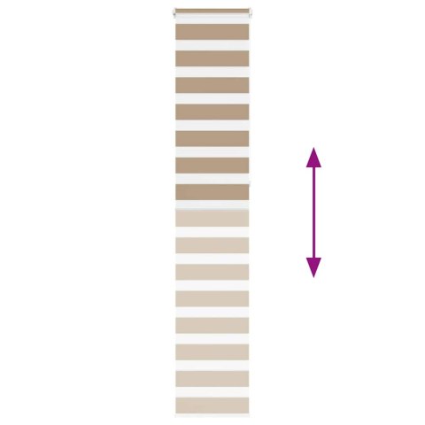ROLETA ZEBRA 45X230CM SZEROKOŚĆ TKANINY 40,9CM POLIESTER