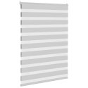 ROLETA ZEBRA JASNOSZARA SZEROKOŚĆ TKANINY 105,9CM POLIESTER