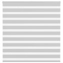 ROLETA ZEBRA JASNOSZARA SZEROKOŚĆ TKANINY 45,9CM POLIESTER