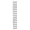 ROLETA ZEBRA JASNOSZARA SZEROKOŚĆ TKANINY 45,9CM POLIESTER