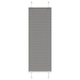 ROLETA PLISOWANA ANTRACYTOWA 50X150CM SZEROKOŚĆ TKANINY 49,4CM