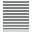 ROLETA ZEBRA CIEMNOSZARA SZEROKOŚĆ TKANINY 115,9CM POLIESTER