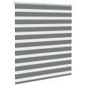 ROLETA ZEBRA CIEMNOSZARA SZEROKOŚĆ TKANINY 115,9CM POLIESTER