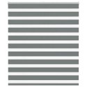 ROLETA ZEBRA CIEMNOSZARA SZEROKOŚĆ TKANINY 115,9CM POLIESTER