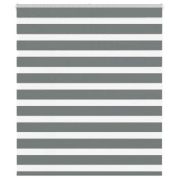 ROLETA ZEBRA CIEMNOSZARA SZEROKOŚĆ TKANINY 115,9CM POLIESTER
