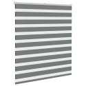 ROLETA ZEBRA CIEMNOSZARA SZEROKOŚĆ TKANINY 115,9CM POLIESTER