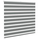 ROLETA ZEBRA CIEMNOSZARA SZEROKOŚĆ TKANINY 150,9CM POLIESTER
