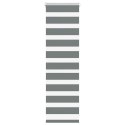 ROLETA ZEBRA CIEMNOSZARA SZEROKOŚĆ TKANINY 35,9CM POLIESTER