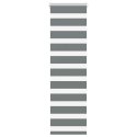 ROLETA ZEBRA CIEMNOSZARA SZEROKOŚĆ TKANINY 45,9CM POLIESTER