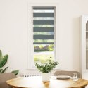 ROLETA ZEBRA CIEMNOSZARA SZEROKOŚĆ TKANINY 45,9CM POLIESTER