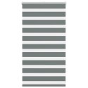 ROLETA ZEBRA CIEMNOSZARA SZEROKOŚĆ TKANINY 80,9CM POLIESTER