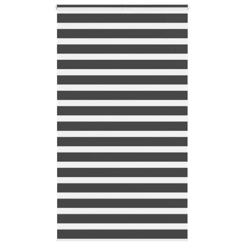 ROLETA ZEBRA CZARNA SZEROKOŚĆ TKANINY 115,9CM POLIESTER