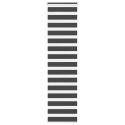 ROLETA ZEBRA CZARNA SZEROKOŚĆ TKANINY 50,9CM POLIESTER