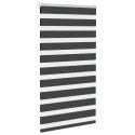 ROLETA ZEBRA CZARNA SZEROKOŚĆ TKANINY 75,9CM POLIESTER
