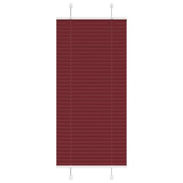 ROLETA PLISOWANA BORDOWY CZERWONY 60X150CM SZEROKOŚĆ TKANINY