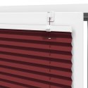 ROLETA PLISOWANA BORDOWY CZERWONY 85X150CM SZEROKOŚĆ TKANINY