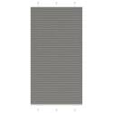 ROLETA PLISOWANA ANTRACYTOWA 105X200CM SZEROKOŚĆ TKANINY