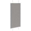 ROLETA PLISOWANA ANTRACYTOWA 55X150CM SZEROKOŚĆ TKANINY 54,4CM