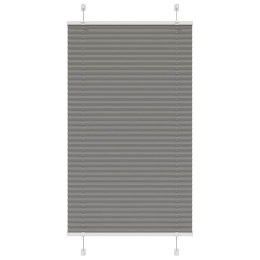 ROLETA PLISOWANA ANTRACYTOWA 70X100CM SZEROKOŚĆ TKANINY 69,4CM