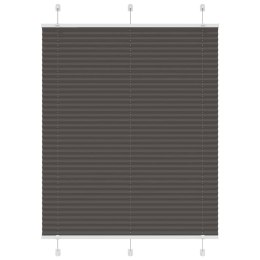 ROLETA PLISOWANA CZARNA 105X100CM SZEROKOŚĆ TKANINY 104,4CM