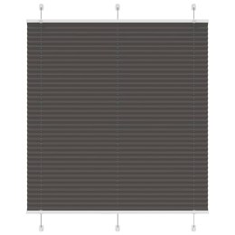 ROLETA PLISOWANA CZARNA 115X150CM SZEROKOŚĆ TKANINY 114,4CM