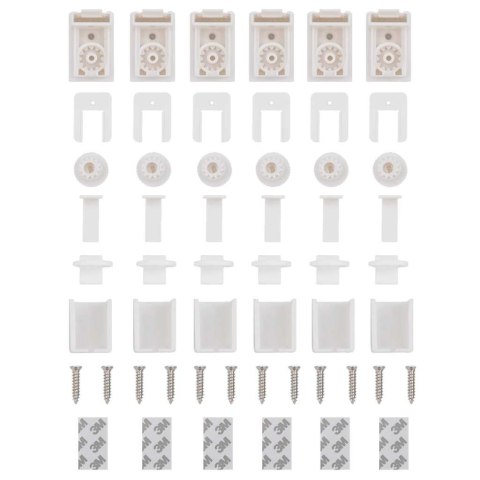 ROLETA PLISOWANA CZARNA 115X150CM SZEROKOŚĆ TKANINY 114,4CM