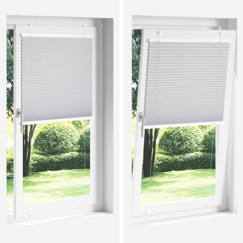 ROLETA PLISOWANA CZARNA 40X150CM SZEROKOŚĆ TKANINY 39,4CM