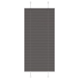 ROLETA PLISOWANA CZARNA 65X100CM SZEROKOŚĆ TKANINY 64,4CM