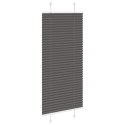 ROLETA PLISOWANA CZARNA 65X100CM SZEROKOŚĆ TKANINY 64,4CM