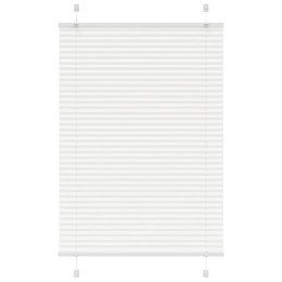 ROLETA PLISOWANA BIAŁA 100X100CM SZEROKOŚĆ TKANINY 99,4CM