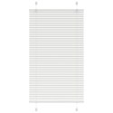 ROLETA PLISOWANA BIAŁA 75X150CM SZEROKOŚĆ TKANINY 74,4CM
