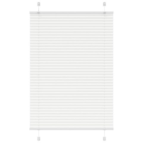 ROLETA PLISOWANA BIAŁA 90X100CM SZEROKOŚĆ TKANINY 89,4CM