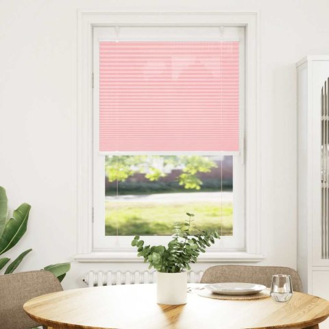 ROLETA PLISOWANA RÓŻOWA 70X150CM SZEROKOŚĆ TKANINY 69,4CM