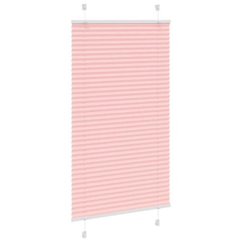 ROLETA PLISOWANA RÓŻOWA 70X150CM SZEROKOŚĆ TKANINY 69,4CM