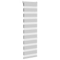 ROLETA ZEBRA JASNOSZARA SZEROKOŚĆ TKANINY 40,9CM POLIESTER