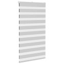 ROLETA ZEBRA JASNOSZARA SZEROKOŚĆ TKANINY 65,9CM POLIESTER