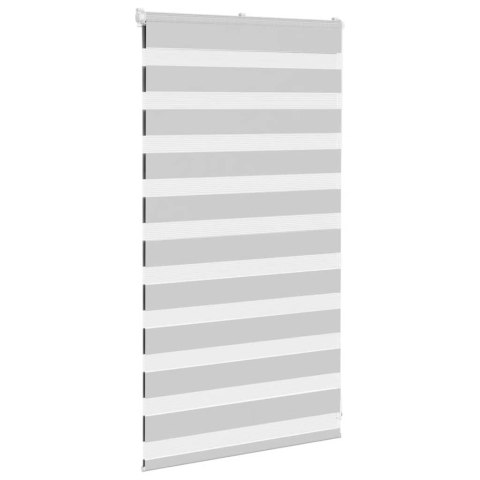 ROLETA ZEBRA JASNOSZARA SZEROKOŚĆ TKANINY 65,9CM POLIESTER