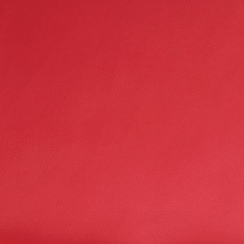 ROZKŁADANY FOTEL MASUJĄCY CZERWONY SZTUCZNA SKÓRA