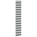 ROLETA ZEBRA CIEMNOSZARA SZEROKOŚĆ TKANINY 40,9CM POLIESTER