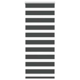 ROLETA ZEBRA CZARNA SZEROKOŚĆ TKANINY 60,9CM POLIESTER
