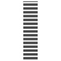 ROLETA ZEBRA CZARNA SZEROKOŚĆ TKANINY 60,9CM POLIESTER