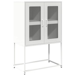 KOMODA BIAŁA 68X39X107CM STAL