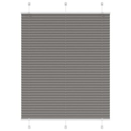 ROLETA PLISOWANA ANTRACYTOWA 105X150CM SZEROKOŚĆ TKANINY